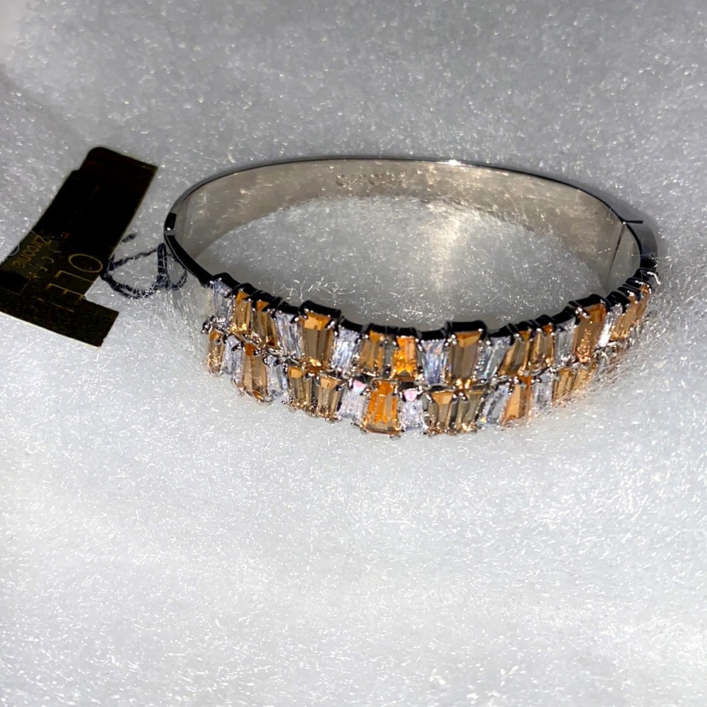 Carolee New York Cubic Zirconia bangle bracelet
